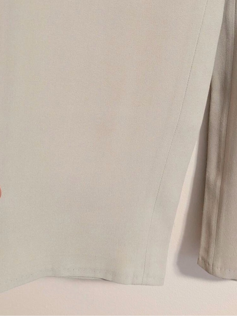 ✨💎BURBERRYS💎✨Wide-Leg Dress Pants - Beige Size 2P - Picture 3 of 11